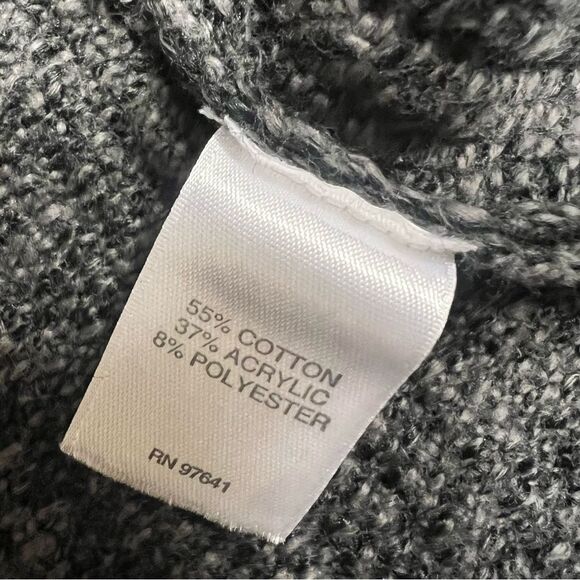 Jill Jill longline Gray Knit Cardigan Sz Sm - Picture 5 of 6